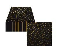 CEILIWEN Tovaglioli a forma di stella per compleanno, festa di pensione, cocktail, pranzo, decorazione da tavolo, 33 x 33 cm, 100 pezzi