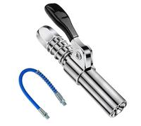 Ceisazira Ingrassatore Manuale, Pistola Grasso Autobloccante, Testina Ingrassatore Professionale, G Grasso Pistola Accoppiatore, Ingrassatori Testine con Tubo da 30cm, per Tutti Pressa per Grasso