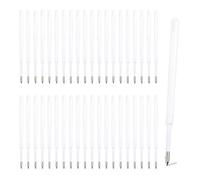 CEJAS 40 Ricariche per Penna a Sfera Blu - Miniere 1,0 mm (Lunghezza: 9,8 cm) - Refill Sostituibili per Ufficio, Scuola e Casa - Colore Scrittura Intenso