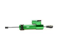 CEKGDB Ammortizzatore stabilizzatore di sterzo CNC per moto, controllo di sicurezza inverso, per Yamaha YFM350R YFM 350R YFM 350 R Raptor kit staffa di montaggio (nero e verde)