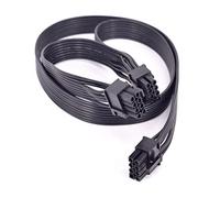 CEKGDB Cavo di alimentazione PCI Express da 8 pin a doppio 6+2 pin, GPU PCIe 8 pin 1 a 2 splitter per Corsair HX1050 HX850 HX750 HX650 modulare (5 pezzi)