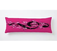 Cekog Federa per cuscino per corpo 40x120 cm,Note sulla farfalla federa lunga Traspirante e Delicata Sulla Pelle con Cerniera Nascosta Copricuscini per Soggiorno Casa Decorazioni