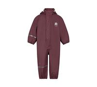 Celavi Basic PU Rain Suit Giacca Impermeabile, Marrone Rosa, 110 Unisex-Bambini