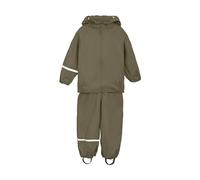 Celavi Basic Rainwear Set-Pu Giacca Impermeabile, Sea Turtle, 140 Unisex-Bambini e Ragazzi