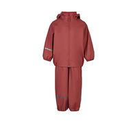 CeLaVi Basic Rainwear Set-Recycle PU Rigenerazione, Dusty Ceder, 80 Bambini Unisex