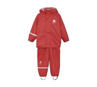Celavi Basic Rainwear Set-Solid Pu Giacca Antipioggia, Baked Apple, 110/119 cm /5 Anni Unisex-Adulto