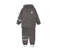 Celavi Basic Rainwear Suit-Solid Abito,Grigio (Green), 140cm Bambini e Ragazzi