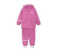 Celavi Basic Rainwear Suit-Solid Abito, Rosa (Real Pink), 80 cm Bambini e Ragazzi