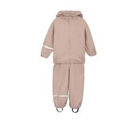 CeLaVi Rainwear Ser-Recycle Pu Giacca da Pioggia, Misty Rose, 130 Unisex-Bambini