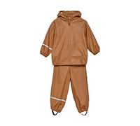 Celavi Set unisex per bambini Basic Recycle Pu Rainwear, Ambra, 120