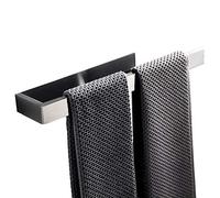 Celbon 35cm Bagno in Acciaio Inox Anello Portasciugamani Autoadesivo Senza Forare Portasciugamani Bagno Cucina Design Semplice Superficie (Spazzola)