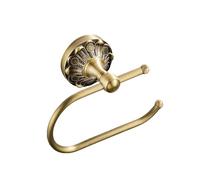 Celbon Porta carta igienica da parete in bronzo spazzolato, 18,5 cm, in ottone anticato, porta fazzoletti e asciugamani, per bagno o cucina, design vintage (bronzo spazzolato)
