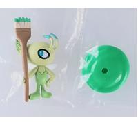 Celebi Pokemon Palette Color Collection Mini Figure Verde Nintendo dal Giappone