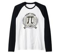 Celebra Il Giorno Del Pi Greco Matematica Geek Scienza Maglia con Maniche Raglan
