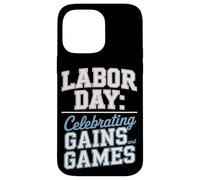 Celebrando guadagni e giochi Labor Day Custodia per iPhone 14 Pro Max