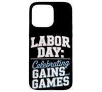 Celebrando guadagni e giochi Labor Day Custodia per iPhone 15 Pro Max