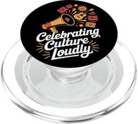 Celebrando il mese del patrimonio ispanico della cultura ad alta voce PopSockets PopGrip per MagSafe