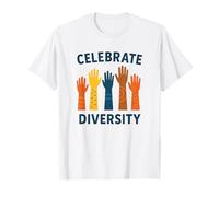 Celebrare Diversity Pro-DEI Inclusion Equity Justice Maglietta