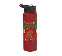 Celebrare la storia nera - Empowerment dei diritti civili africani Stainless Steel Insulated Water Bottle
