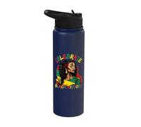 Celebrare la storia nera - Empowerment dei diritti civili africani Stainless Steel Insulated Water Bottle