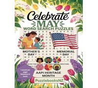 Celebrate May - Word Search Puzzle Book - Large Print Puzzles: Word Find Puzzle Book for teens & All adults.