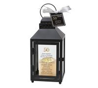 Celebrating 50 Years Together - 50th Wedding Anniversary Lantern - Golden Anniversary Keepsake