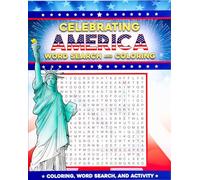 Celebrating America Word Search and Coloring
