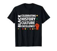 Celebrating Black Culture Excellence Heritage Pride Maglietta
