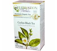 Celebration Herbals, Organico Ceylon Nero Tè, 24 Sacchetti