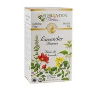 Celebration Herbals, Organico Lavanda Fiori Tè, 24 Sacchetti