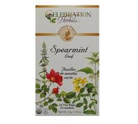 Celebration Herbals, Organico Menta Foglia Tè, 24 Sacchetti