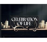 Celebration of Life Guest Book: A simple yet elegant GuestBook for Funeral and Memorial Services | Space for 300 visitors + Stories and Memories + Words for the family