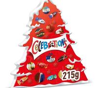 Celebrations Calendario dell'Avvento, Snack Assortiti al Cioccolato, praline miste al cioccolato Mars, Bounty, Snickers, Twix, Maltesers e altri ancora: confezione da 215g