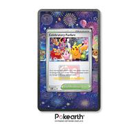 Celebratory Fanfare MEP 028 - Custodia con Artwork Esteso per Carte Pokémon
