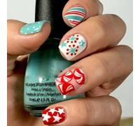 Celebratory Twist Ice Foderato Persist Zoccoli Breve Quadrato ABS Dull Rub Festa di Natale Fascino Fraudolento Natale Persist Riciclabile ABS