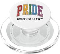 Celebrazione degli eventi dell'orgoglio arcobaleno della comunità gay LGBTQ 2025 PopSockets PopGrip per MagSafe