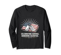 Celebrazione del servizio in onore del sacrificio Veterans Day Maglia a Manica