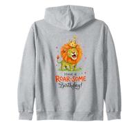 Celebrazione della Corona del Re Leone Roar-Some Felpa con Cappuccio