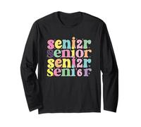 Celebrazione della laurea Vibrant Senior 2024 Maglia a Manica