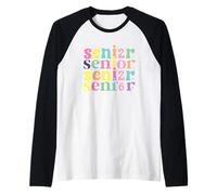Celebrazione della laurea Vibrant Senior 2024 Maglia con Maniche Raglan