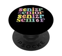Celebrazione della laurea Vibrant Senior 2024 PopSockets PopGrip Adesivo