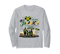 Celebrazione della Liberazione Giamaicana Maglia a Manica