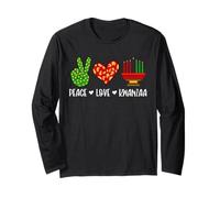 Celebrazione delle Vacanze del Patrimonio Africano di Kwanzaa Peace Maglia a Manica