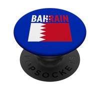 Celebrazione dell'identità nazionale del Bahrain Flag Pride PopSockets PopGrip Adesivo