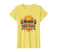 Celebrazione dell'orgoglio culturale degli Uomini del Mese del Patrimonio Maglietta, Donna, Limone, M