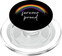 Celebrazione per sempre orgogliosa dell'orgoglio arcobaleno gay della comunità LGBTQ PopSockets PopGrip per MagSafe