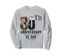 Celebrazioni del giorno V-E 80 ° anniversario 2025 VE Day Heroes Felpa