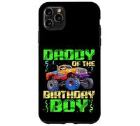 Celebrazioni per il compleanno di Daddy Of The Birthday Boy Monster Truck Custodia per iPhone 11 Pro Max
