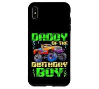 Celebrazioni per il compleanno di Daddy Of The Birthday Boy Monster Truck Custodia per iPhone XS Max
