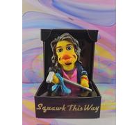 Celebriducks Squawk This Way Rubber Duck da collezione nuovo con scatola Clas...